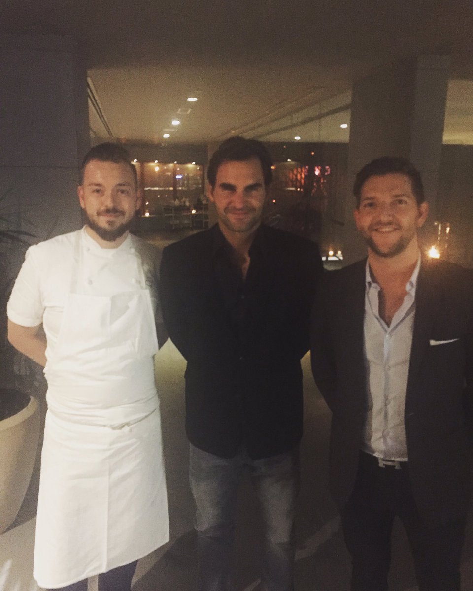 Ace to serve <a href="/rogerfederer/">Roger Federer</a> <a href="/MarinaSocialDxb/">Marina Social Dubai</a> tonight <a href="/_SocialCompany/">SOCIaL</a> #marinasocial #rogerfederer #jasonatherton #tristinfarmer
