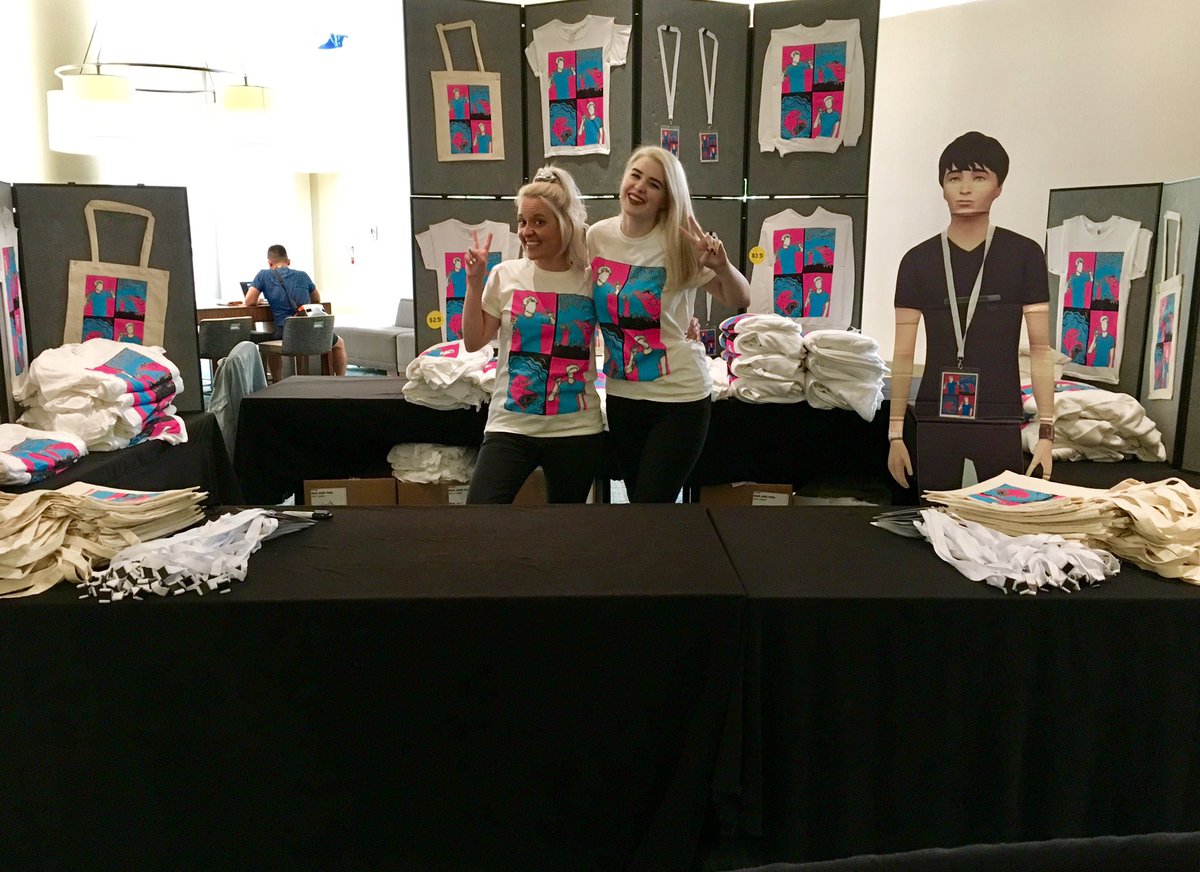 irlmerchandise's tweet photo. Greetings from #playlistlive ! 

Check out the new Orlando merch available outside the extravaganza kickoff show https://t.co/l9SorOkxYr