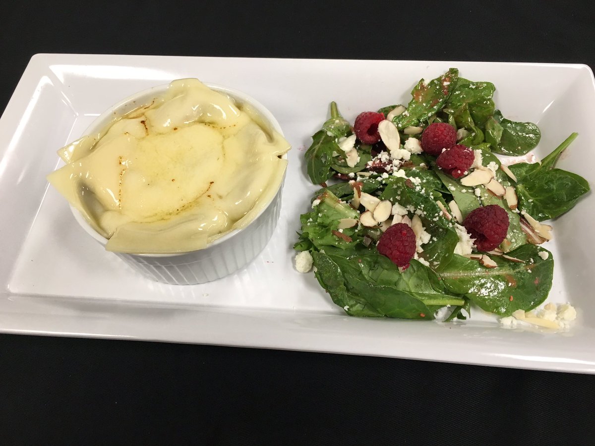 Ms_Strubell's tweet photo. Brooke and Garrett placed second with their Chocolate Soufflé and third place with their French Onion Soup and Salad combo!!! So proud! https://t.co/LKEWfyMzRe