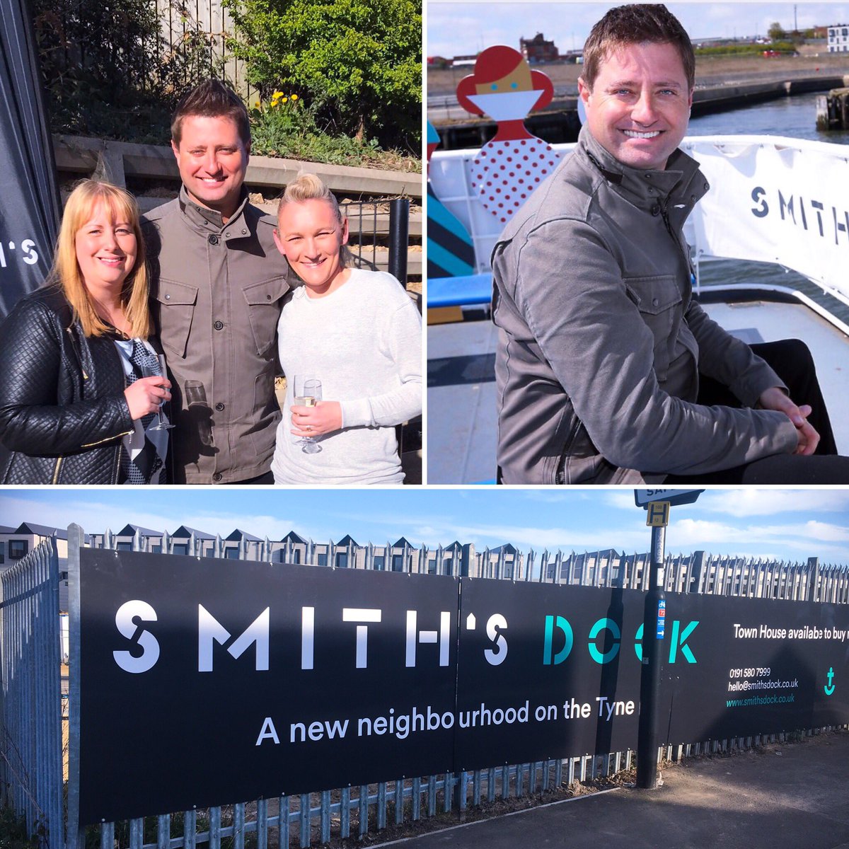 NEDisplay's tweet photo. NE Display have been busy working on the launch of a neighbourhood of townhouses, marking the transformation of Smiths Dock, North Shields. https://t.co/4PH4LQSmR0