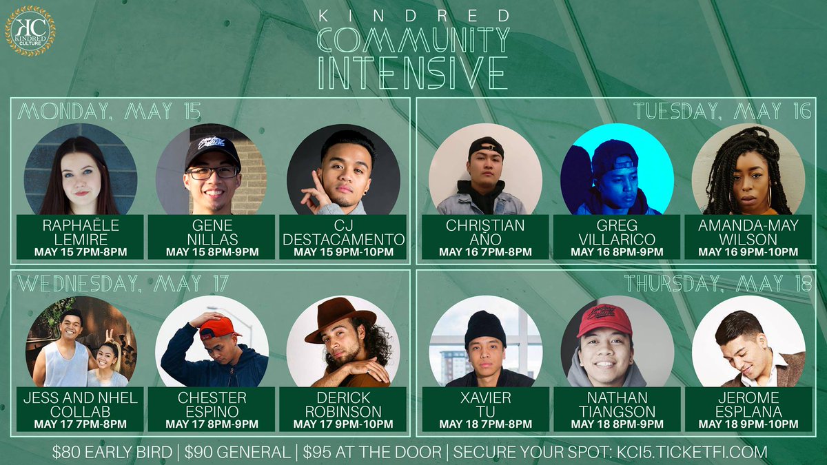 kindred_culture's tweet photo. π± A little over a week away until #KCI5 it's not too late to reserve your spot!
https://t.co/NSp7qO69ay https://t.co/HQHerGsgMd