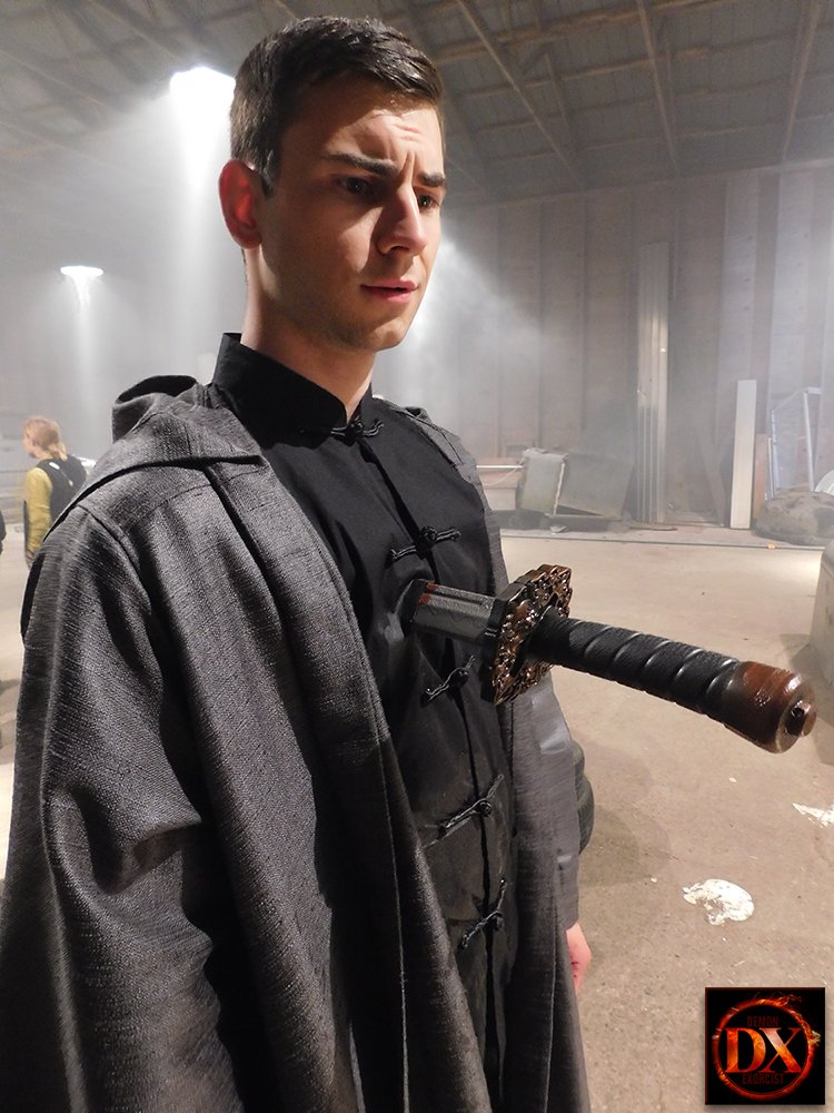 DemonXSeries's tweet photo. #TGIF! Today we check out @OsricChau + his fashionably matching stunt double &amp; @PatrickGerber88 accessorizes but it goes HORRIBLY wrong... 😱 https://t.co/AvXHdS1KXF