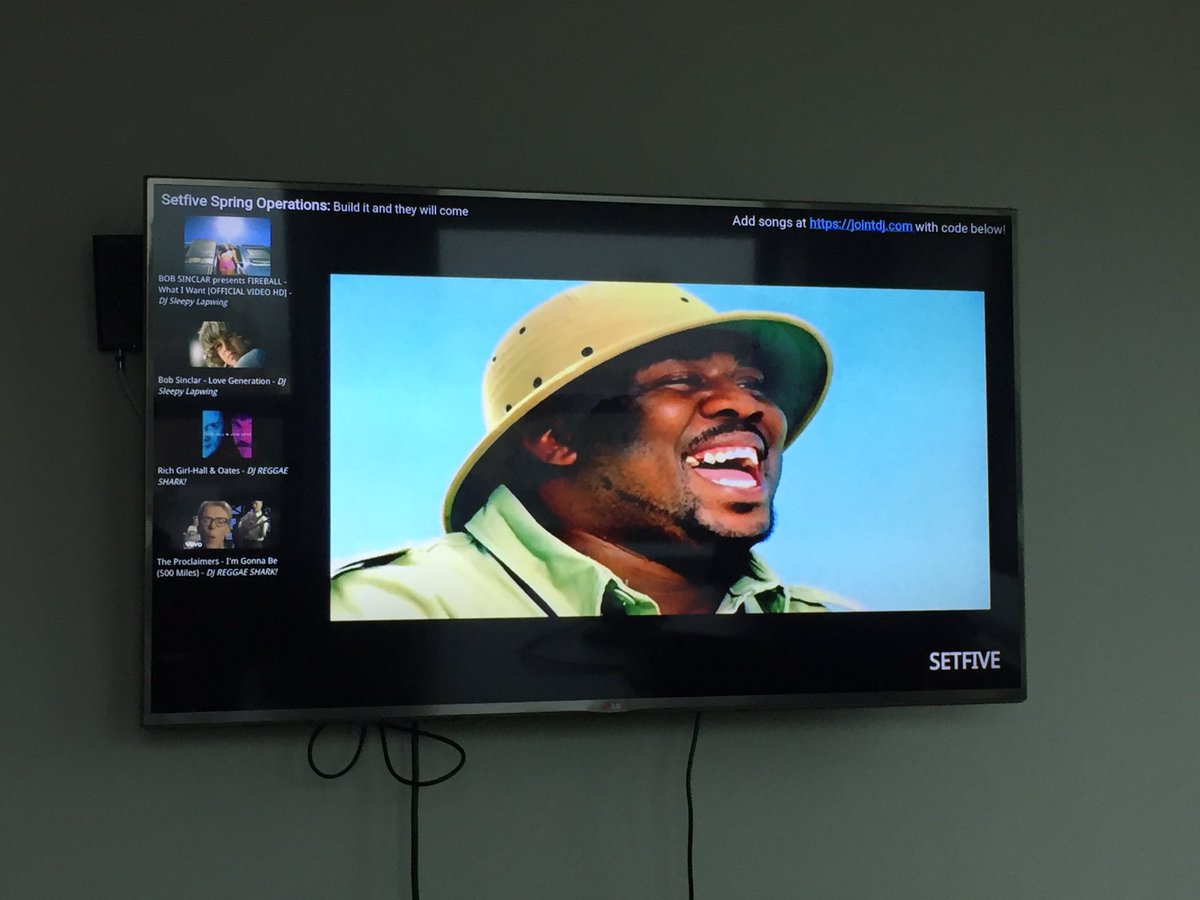 joint_dj's tweet image. The jointDJ is not going to bring us down on a rainy day! #friday #music