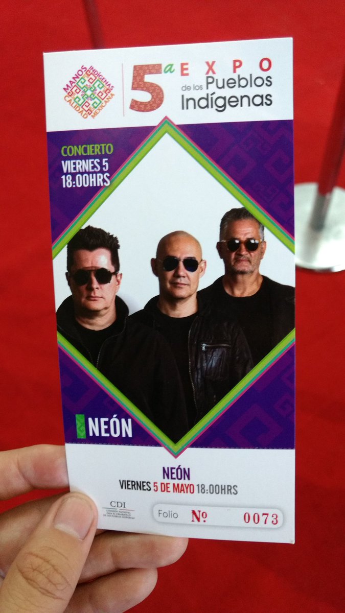 john_luke_rod12's tweet photo. Listos para @NeonRockOficial en la #ExpoPueblosIndigenas https://t.co/9Pijaercum
