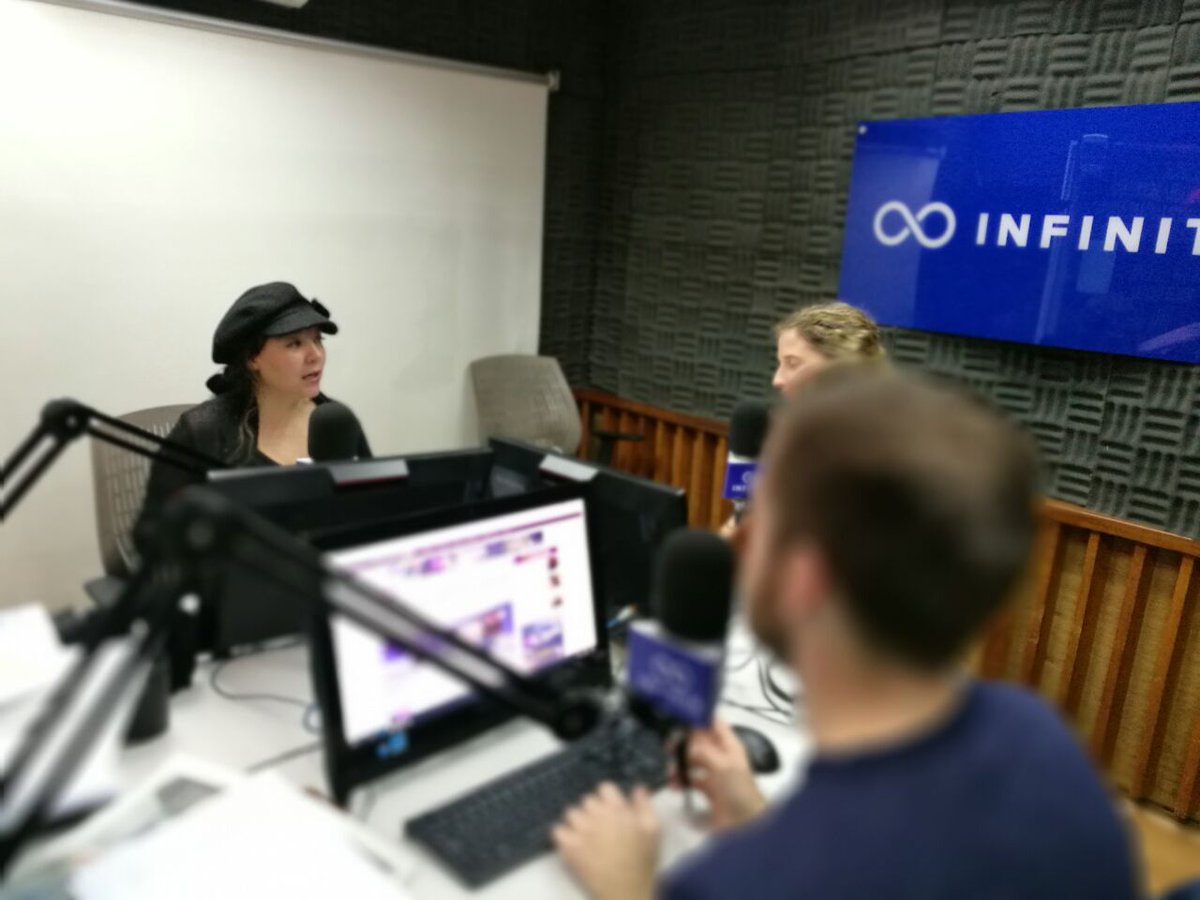 NuevaInfinitaFM's tweet photo. Hablamos sobre ley de tenencia responsable de mascotas con @PatriciaCocas de @ProAnimalChile https://t.co/Kbfot4CTPp