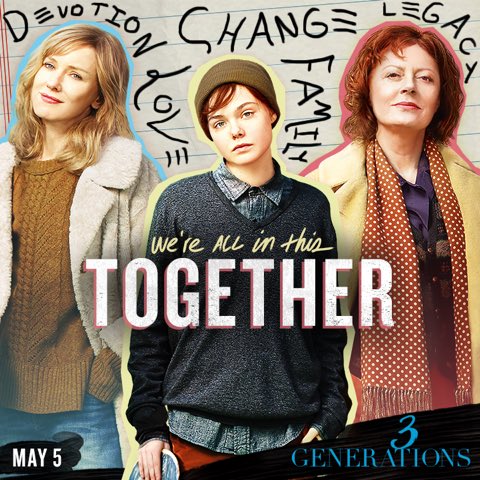 Please go see my good friend Gaby Dellal's profound &amp; important film opening this weekend in NY &amp; LA. #3Generations fandan.co/2pOWVpf