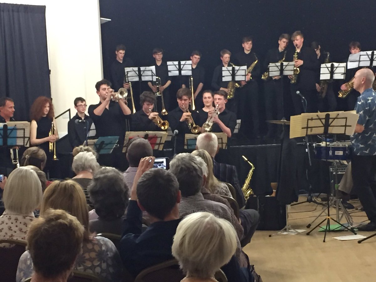 Johntrom75's tweet photo. Fantastic concert tonight with @SandbachSchool Big Band &amp; Apitos- great playing all round!!!
Thanks all for a great night :)) https://t.co/ygtUnSpVOw