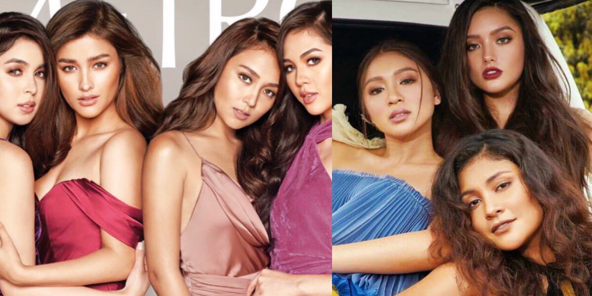 SinoBETMo's tweet photo. Metro VS Mega 
Squad Goals

RT for Julia, Liza, Kathryn &amp; Janella
LIKE for Nadine, Lauren &amp; Kiana https://t.co/sakNwQOeaM