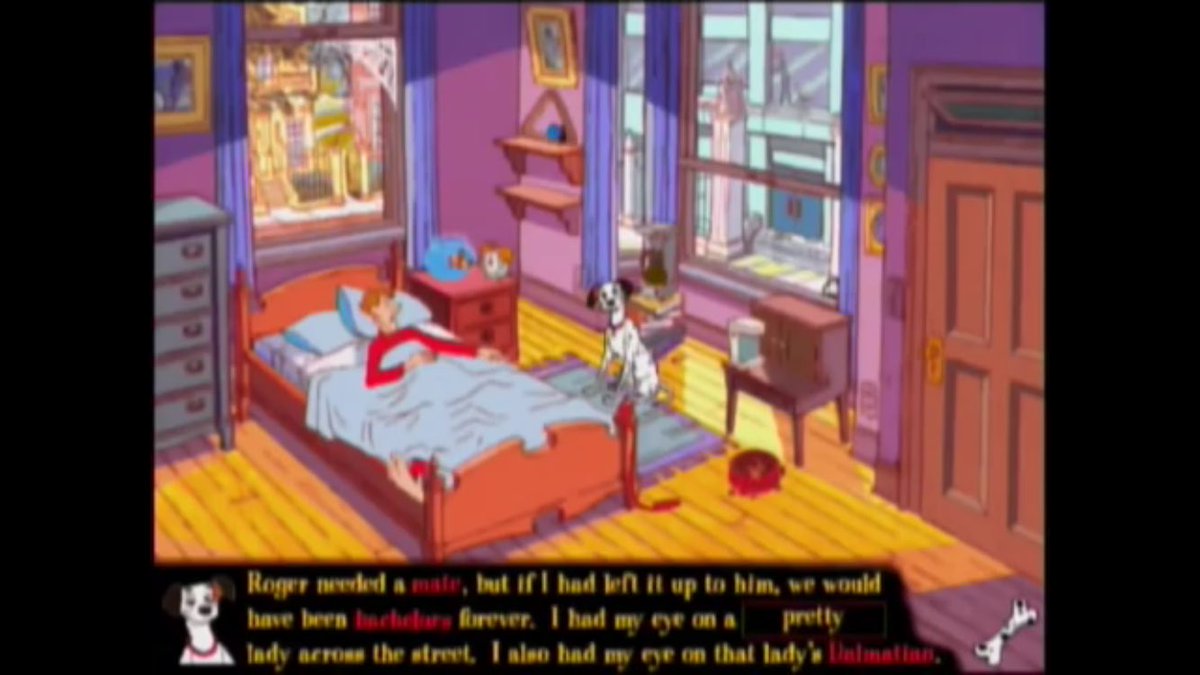 Torikoke Twitter પર 101匹わんちゃんのブラウザゲーム いろんなところをクリックして話を進めていくゲームで フルボイスだしアニメーションもしっかりしててすごいよくできてるけど後半の屋敷が不気味で 肖像画の目がカーソル追っかけてきたり永遠に感じる 英語の