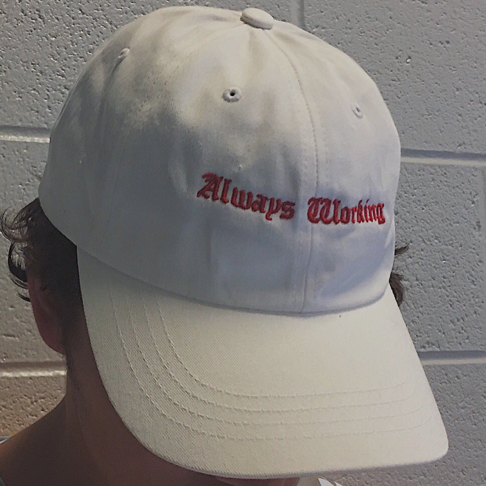 HustleHats's tweet photo. "Always Working" Dad Hats drop tonight at midnight! Only on our store ➡️ https://t.co/W1R4V6h9Rh https://t.co/7idOlnQJDX