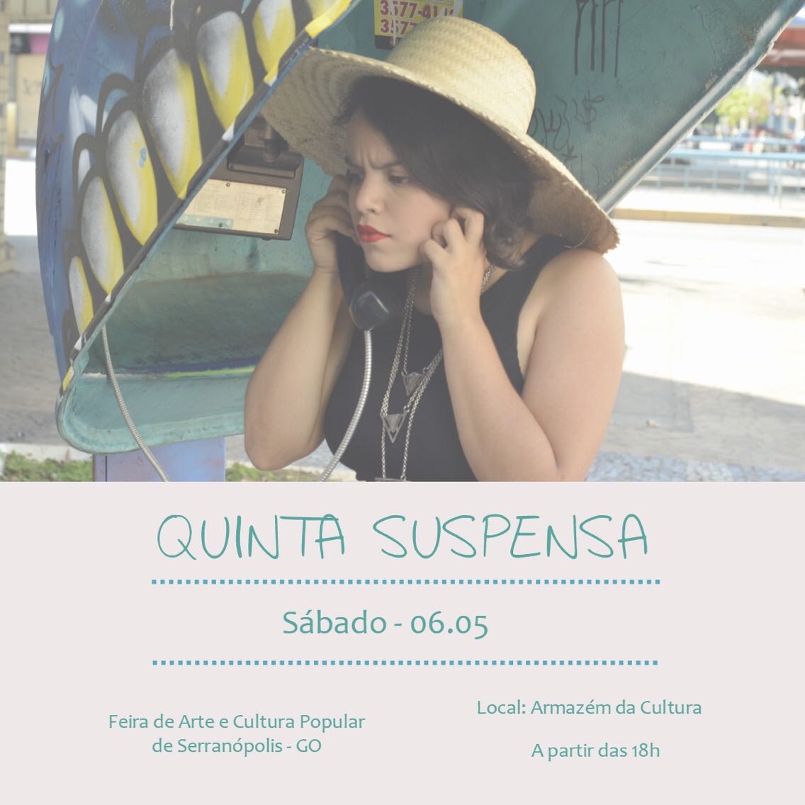 QuintaSuspensa's tweet photo. Aô, trem bão! Amanha tem Quinta Suspensa em Serranópolis na Feira de Arte e Cultura Popular. Que delícia. Bora curtir um friozinho por lá :) https://t.co/93VhvX1KRS