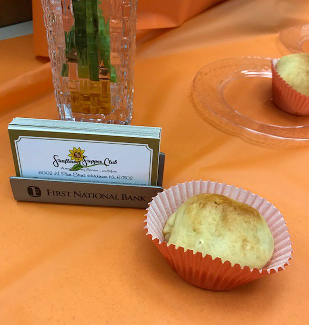 FNBFirst's tweet image. The food pairing this evening for #TECH Hops Event is "Orange Marmalade topped Beef Brat in a Roll" from @sunflowersupper! See you all soon!