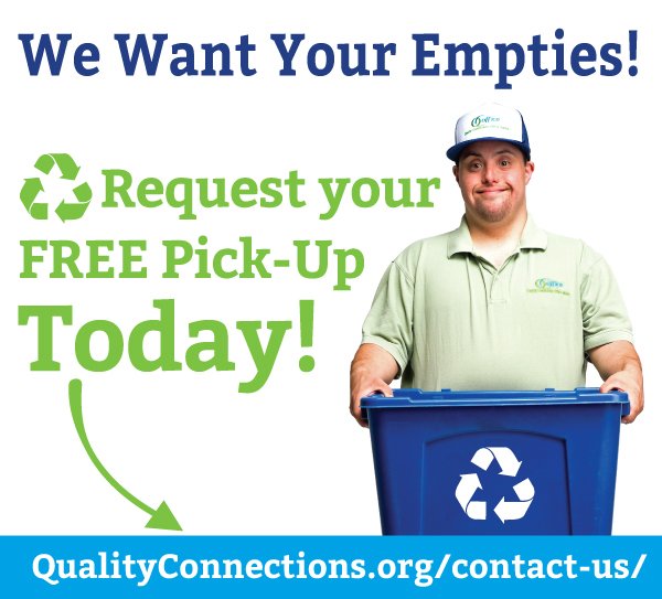 QCisforService's tweet photo. Don’t trash your empties or send them to a big-box store.  Recycle your toner cartridges with Quality Connections instead! https://t.co/RzYVwT8yk5