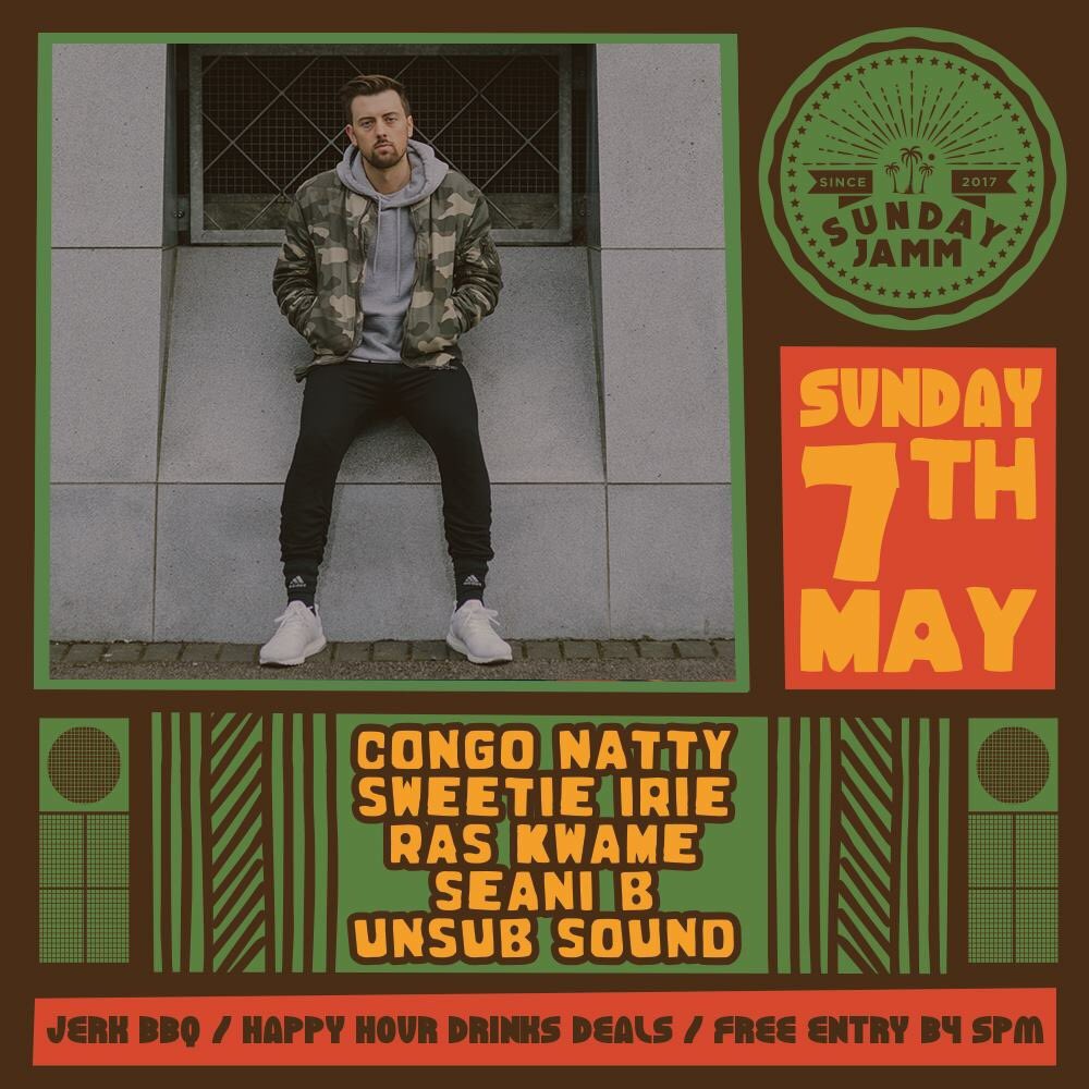 theunsubsound's tweet photo. @brixton_jamm this Sunday 🔥
@CongoNattyRebel @sweetieirie @RASKWAME @seanibremix 🎧🎤
#SundayJamm https://t.co/hVz8ePeHZF