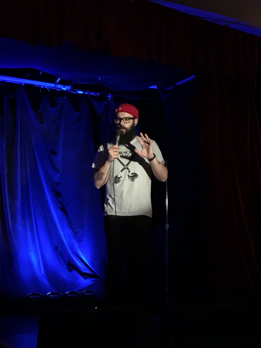 It's Gabe Koury kicking off <a href="/CromComedyFest/">Crom Comedy Festival</a> Toronto at Double Double Land. Let's party.
