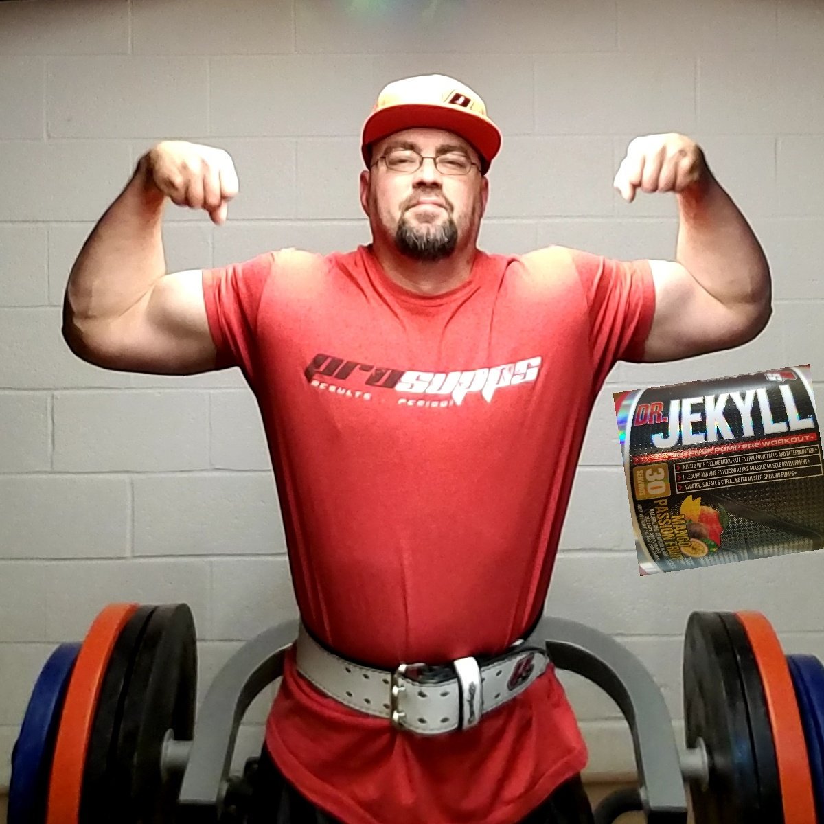southsidejimm's tweet photo. #EveningPump #DrJekyll #PSSwag @ProSupps #BleedRedAndBlack #LOVEPROSUPPS https://t.co/bYCh8upTcy
