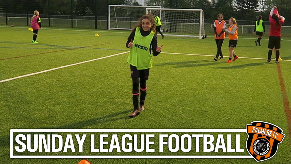 PalmersFC's tweet photo. COMING UP @ 12: @smivadee heads along to the very first @PalmersYFC girls training session #PalmersFC https://t.co/hmpFPmTKNZ