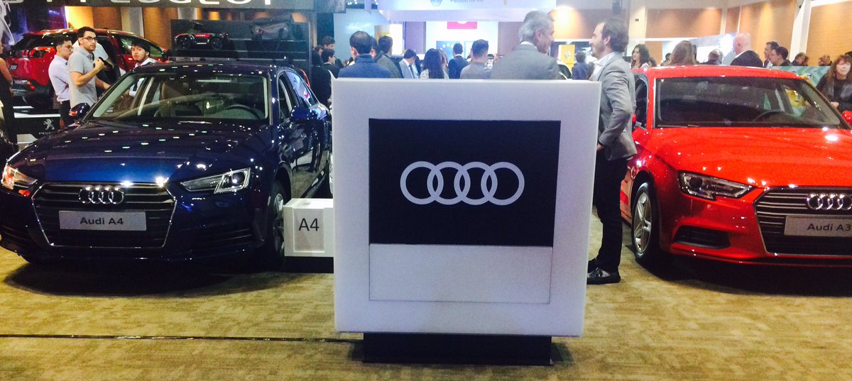 AudiEcuador's tweet photo. Audi presente en el #EuroShow2017 #AudiEnVivo https://t.co/Sxq5c9a4UC