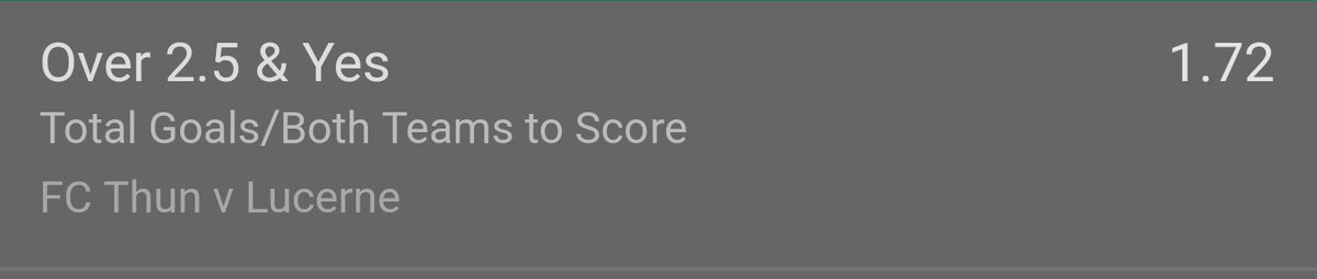 awinsper81's tweet photo. #InplayManComp i know its late but thought this looked decent considering FC Thuns last 10 games https://t.co/YNrpEHhK2s