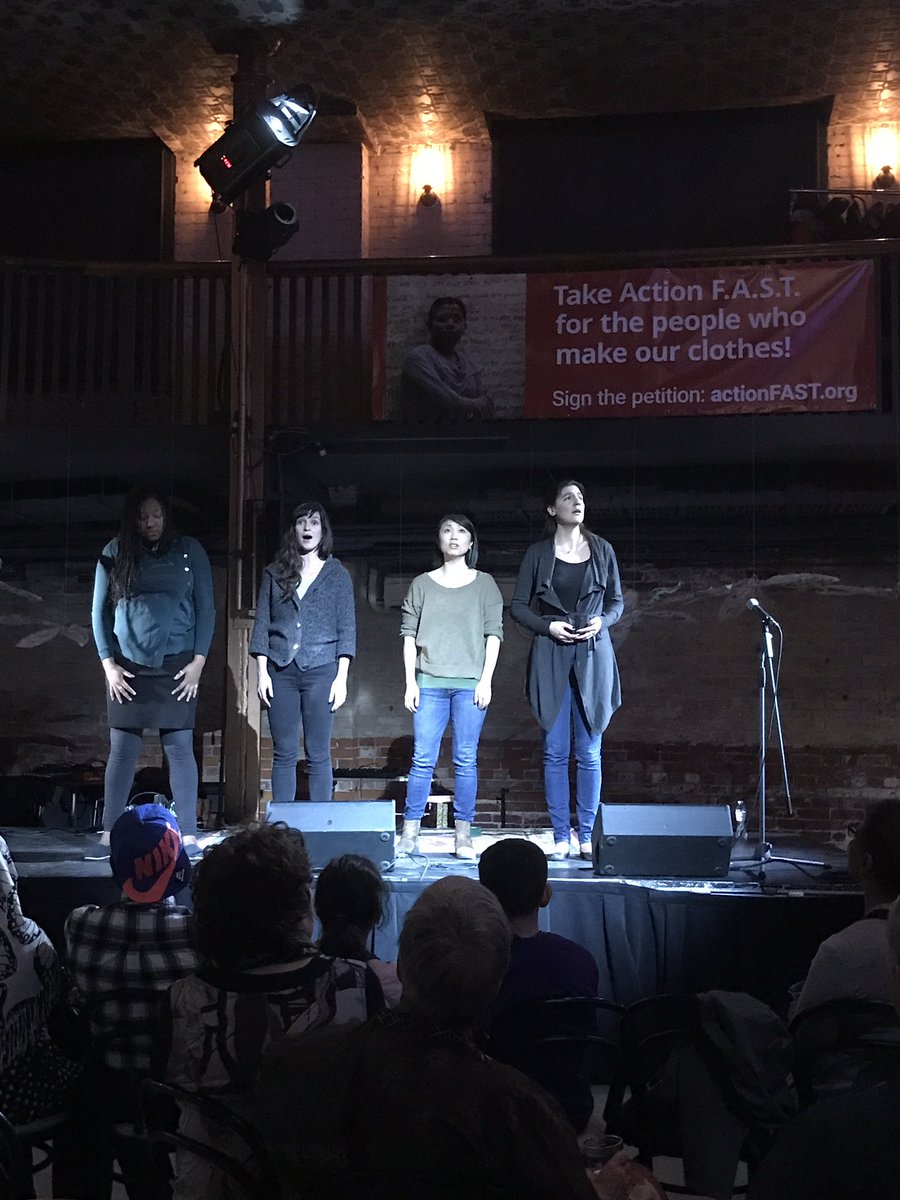 TakeActionFAST's tweet photo. Welcoming @bicycleopera back to the stage for another beautiful performance  #TakeActionFast https://t.co/j4E0YHaas6