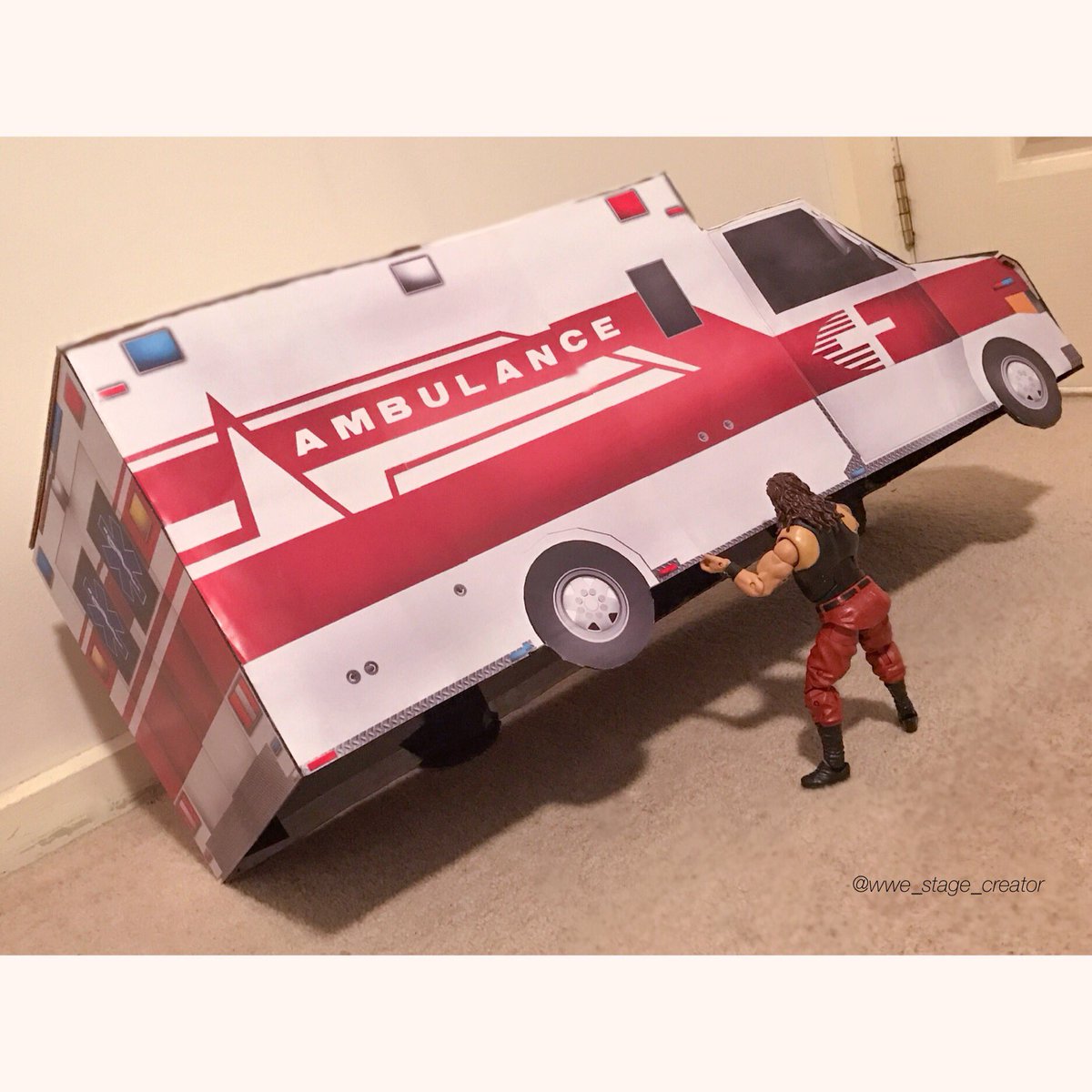 wwe toy ambulance