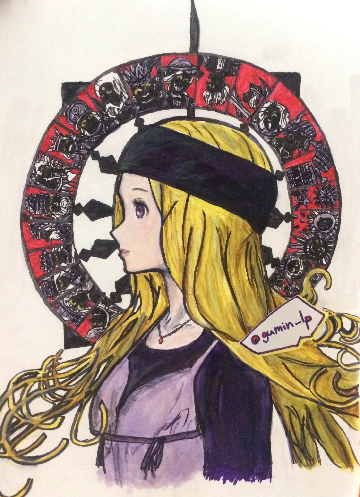 じつ A Twitter ペルソナ5 P5 御船千早