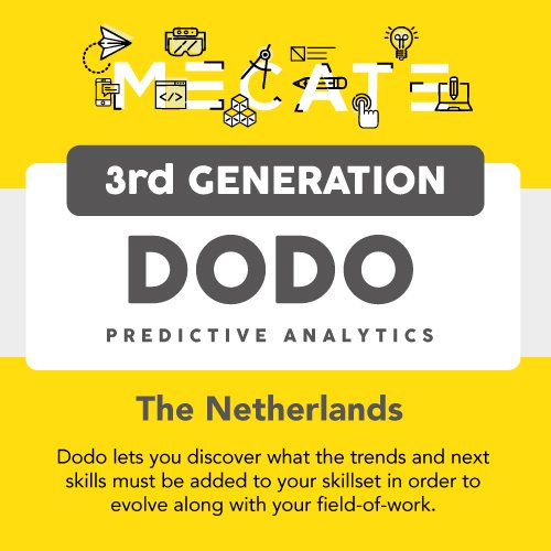 Congratulations #Dodo! Welcome to #MECATE2017 #FutureofEducation