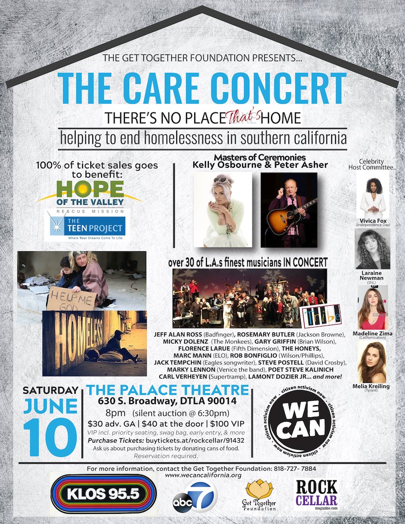 We have another all-star concert coming up with The Tribe. Join us Sat, June 10 for The Care Concert. Tickets here: buytickets.at/rockcellar/914…