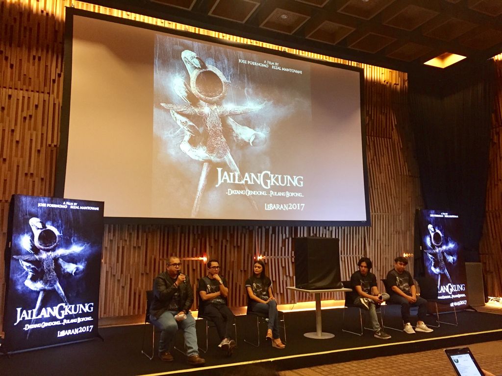 Press Junket #TeaserJailangkung 
tungguin setengah jam lagi Teasernya rilis di Youtube Screenplay Films #DatangGendongPulangBopong