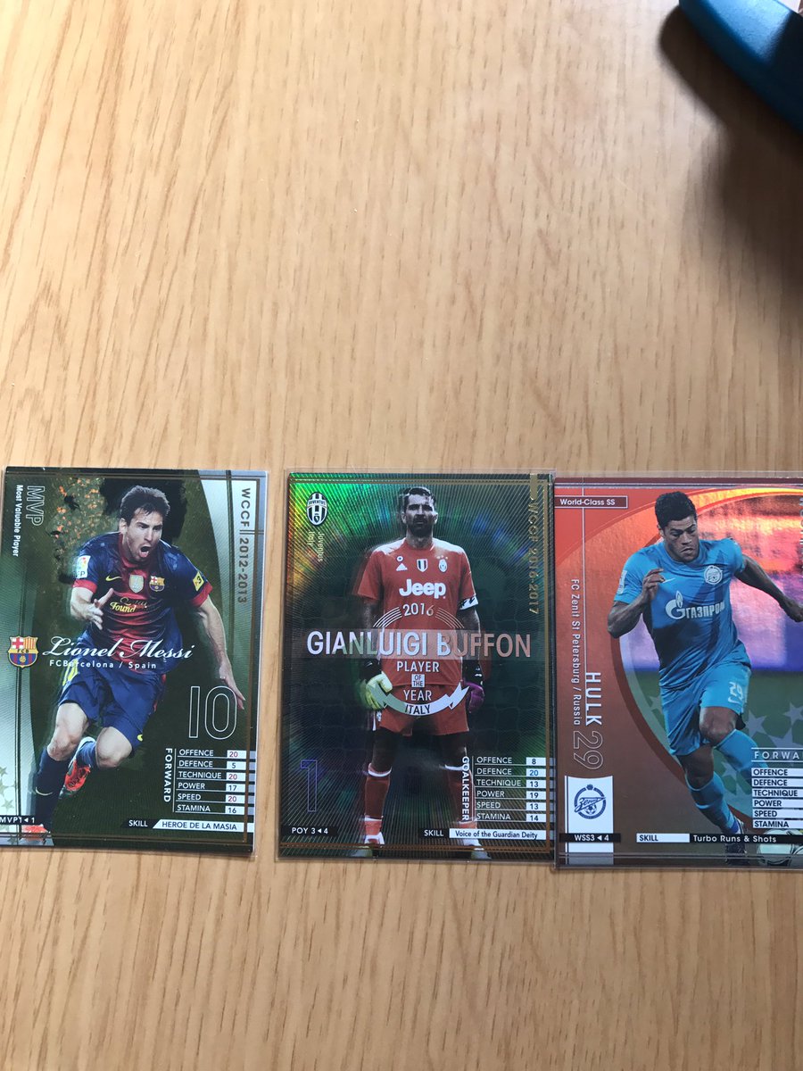united_bassame's tweet photo. @MsWCCFSHOP さんのオリパ届きました！

ブッフォンとマシア！
嬉しい😊

また購入させていただきます！！ https://t.co/FtGWQYWn8X