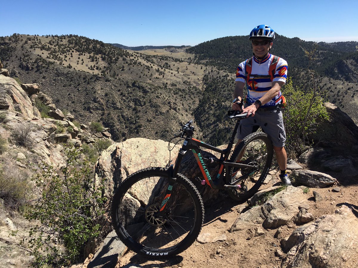 laston's tweet image. Sunrise ride at Centennial Cone Golden Colorado @RunnerBliss @pedalgadgets