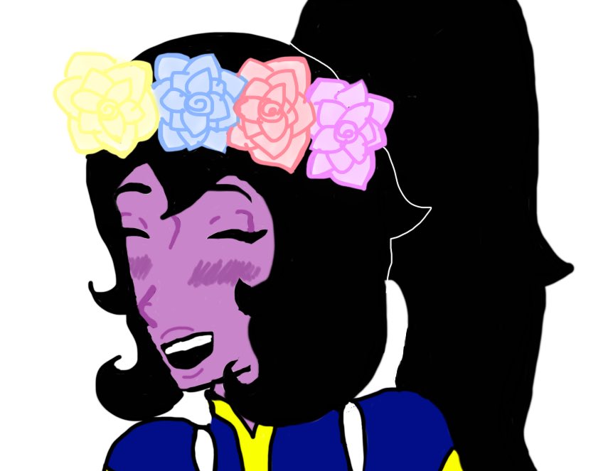 💜 #Gemsona #StevenUniverse

💜 Ex-Yellow Diamond operative

💜 Crystal Gem??

💜 Gem located on left knee

💜 Weapon: Spiked war hammer

💜 RT? 💜