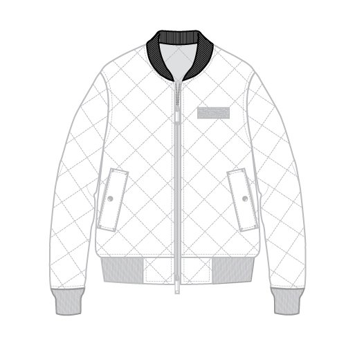 Diamond #quilting #bomberjacket #Jacket #ribknit #collars bit.ly/2pjtSsF
#fashionillustrator  #fashiondesign #fashiondrawing