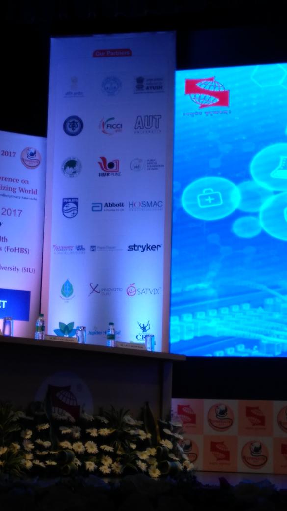 SatvixIndia's tweet photo. Satvix is happy to be involved with #SymHealth 2017 Track V on #HealthCareIT is starting now https://t.co/f4wZcBN3ww