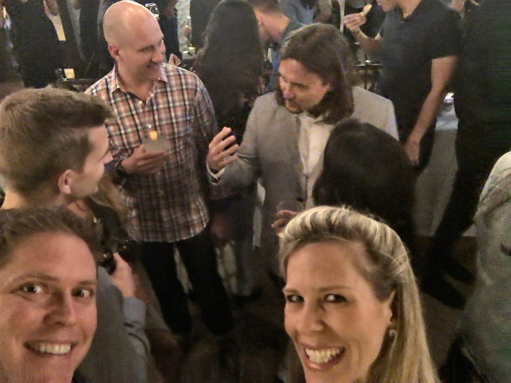 JustinSlagle's tweet photo. Hanging with the #sharktank stars from @Thompson_Tee #gotsweat @MarketingHumans https://t.co/c4r1THuSDw