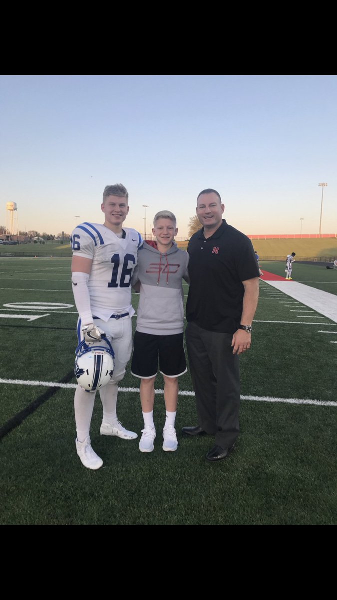Coach_Parrella's tweet photo. Awesome watching my son do work at Iowa Westerns spring game !!! https://t.co/n5p8GCVzRB