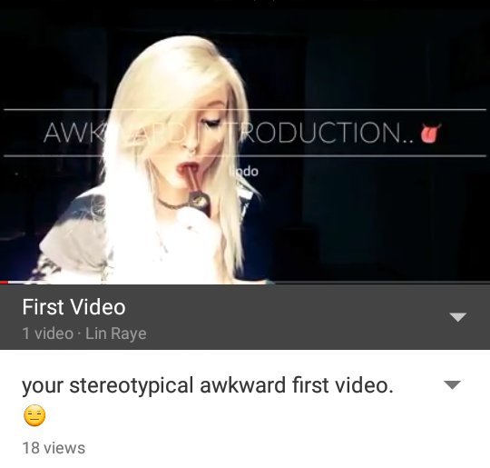 Lin_Rayee's tweet image. I made my #firstyoutube video. go check it out. 😆