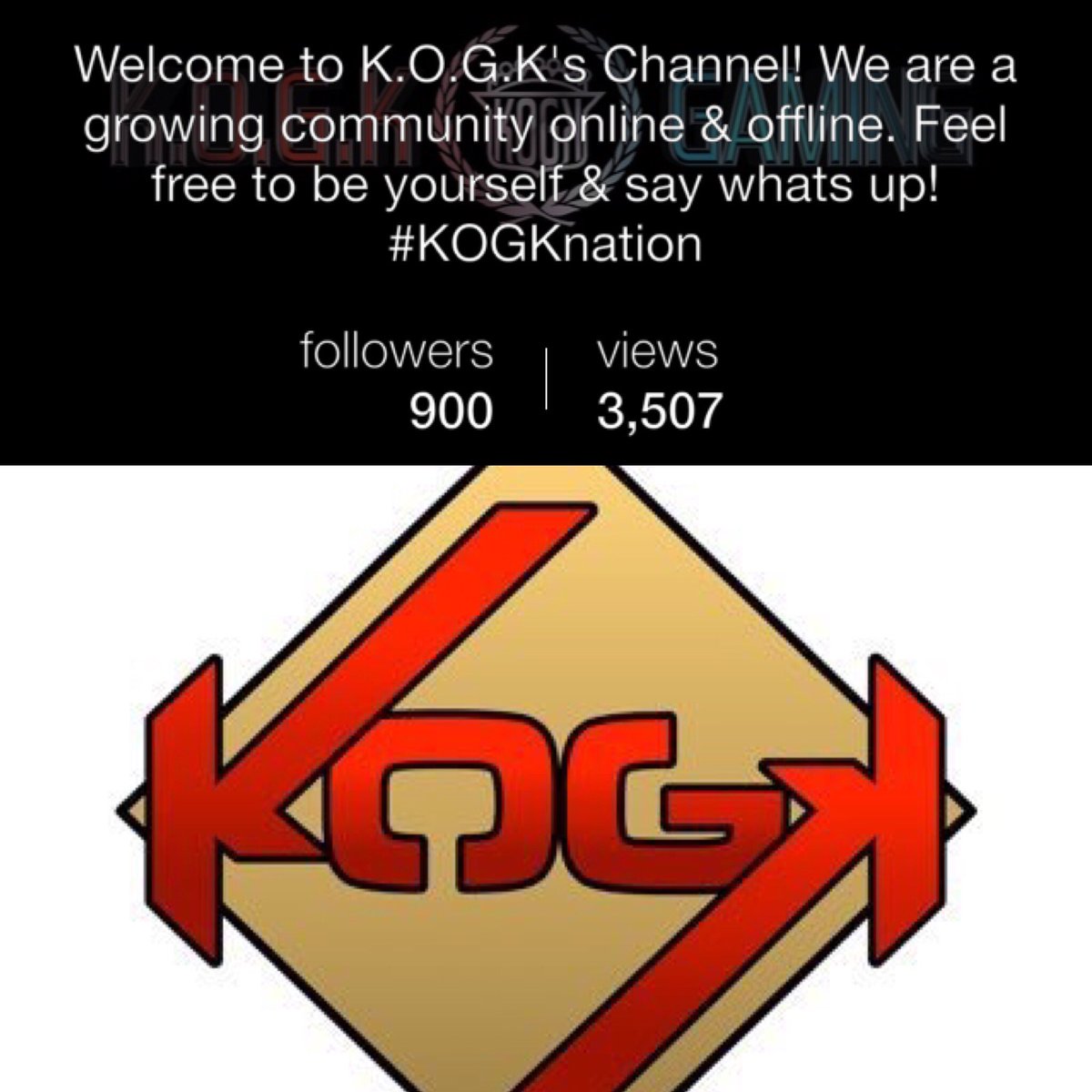 KOGKgaming's tweet photo. GOAL REACHED! You guys are amazing! Thank you all! #KOGKnation https://t.co/oTl7gx5HgS