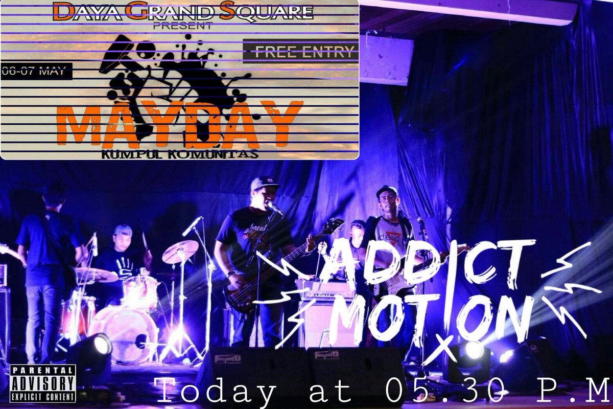 Setelah beberapa bulan absen, ini adalah show pertama kami di tahun ini. Yang rindu dengan kami, silahkan meluncur ke venue sore ini .