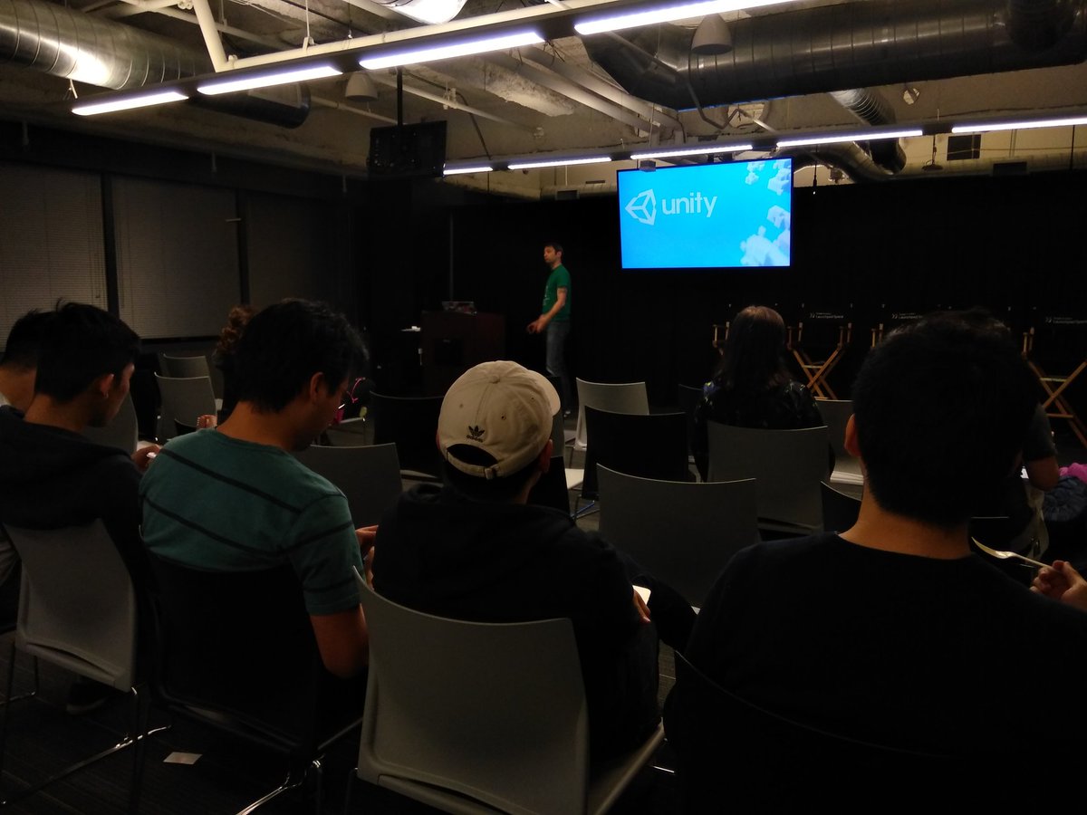 baextralife's tweet image. Mark&apos;s (of Google Cloud) Unity workshop is happening now! #gamejamforthekids #codingforgood