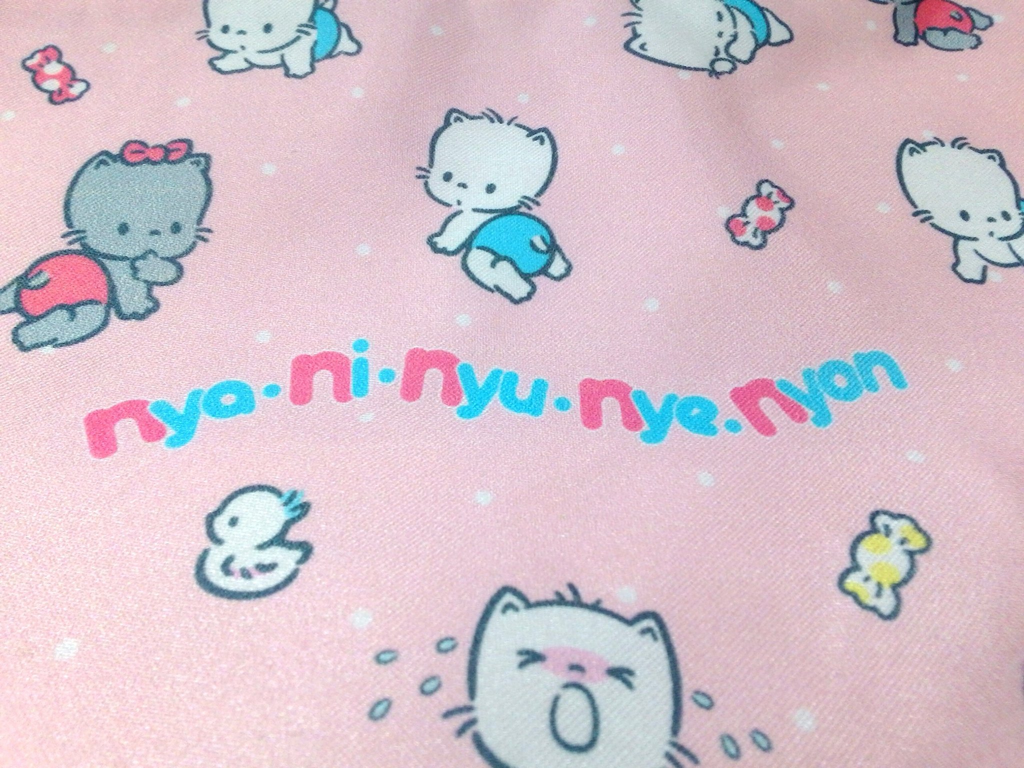 Twitter 上的 サンキューマートイオンタウン郡山店 Nya Ni Nyu Nye Nyon サンキューマート 80 Sサンリオ キャラクター ニャニィニュニェニョン とのコラボアイテムが登場しました 猫の赤ちゃんがとっても可愛くて全部集めたくなっちゃいますよね ファン必見