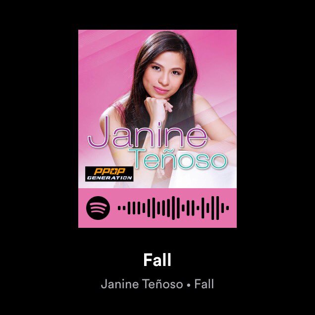 rajoserrano's tweet image. Hey guys! Let&apos;s make Fall by @_janinekris reach 15k streams! #FallOnSpotify :) Scan the code to stream! 🤘