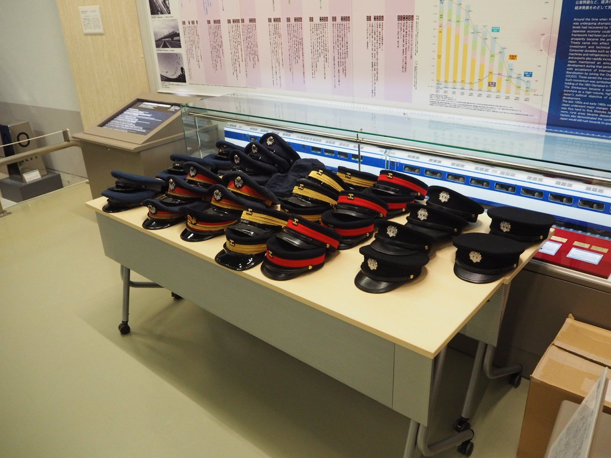 てっぱくの目的は達した。 制帽これくしょん。被服研究者の端くれ