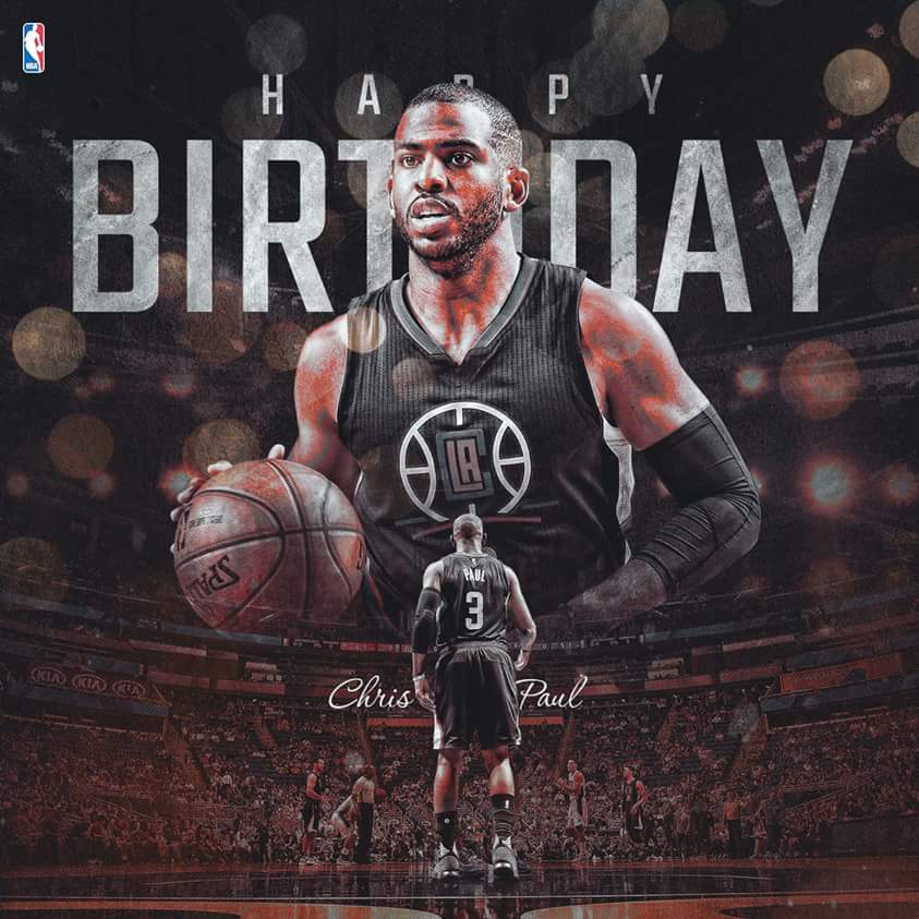 Happy birthday to Chris Paul 