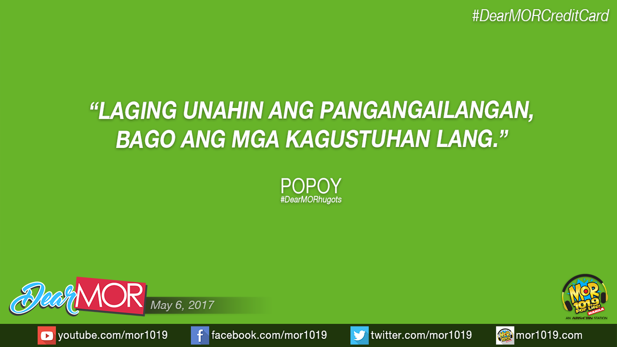 MORentPH's tweet photo. #DearMOR
#DearMORCreditCard
#DearMORHugots https://t.co/bIw28Uyo9x