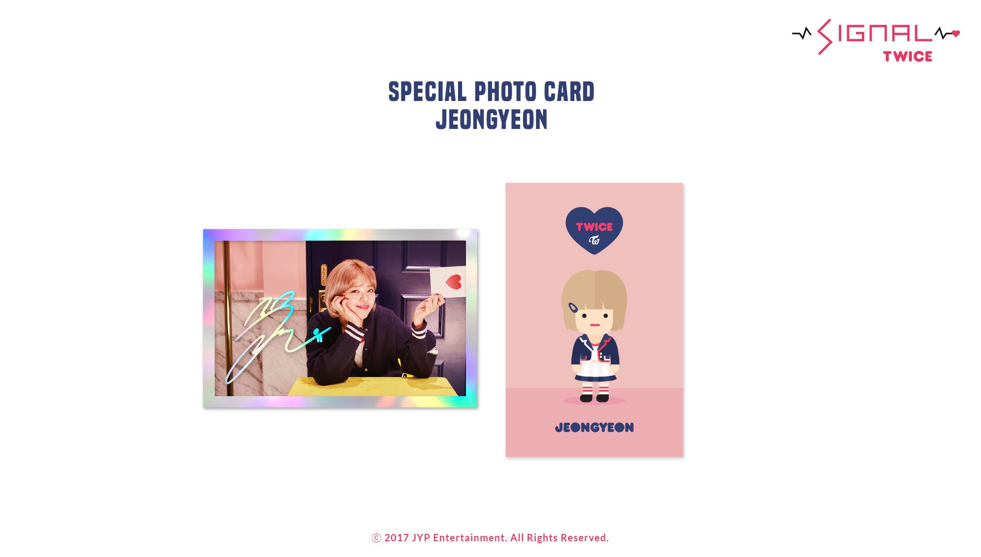 Twice Comeback 4th Mini Album Signal Concept Pics Signal Jeongyeon Special Photo Card Celebrity Photos Videos Onehallyu