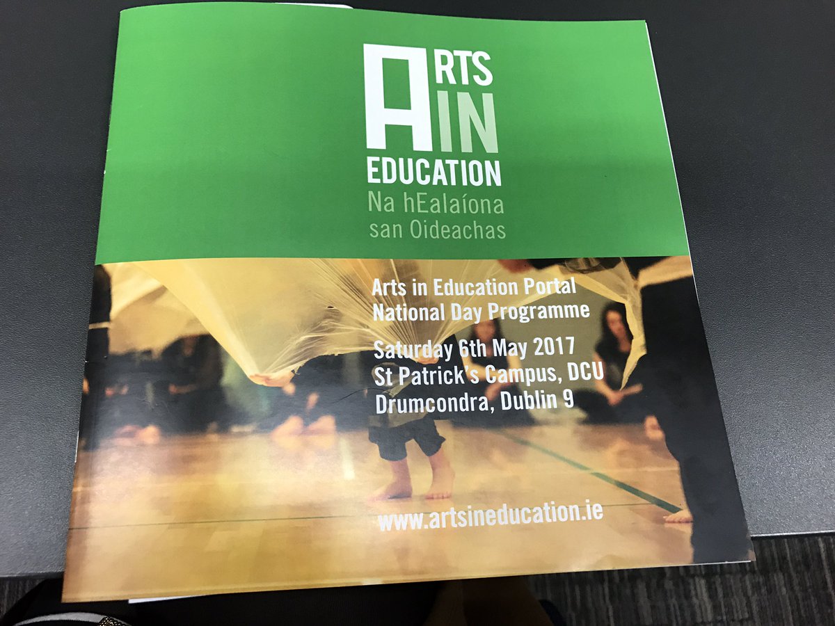 HeatherH's tweet photo. "I think we are entering a very exciting time for the integration of Arts in Education in Ireland" #creativeireland https://t.co/6UyzfQnZMB