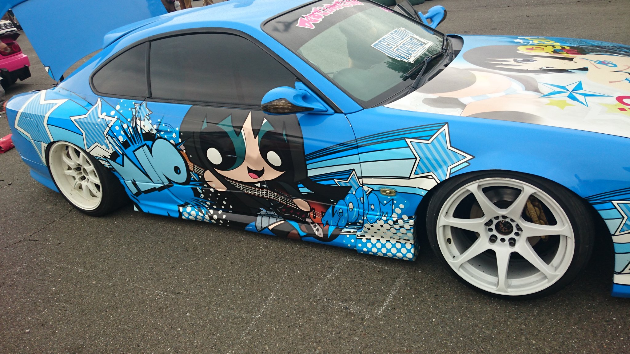 92works パワーパフガールズの痛車ってすごいセンス感じますよねw