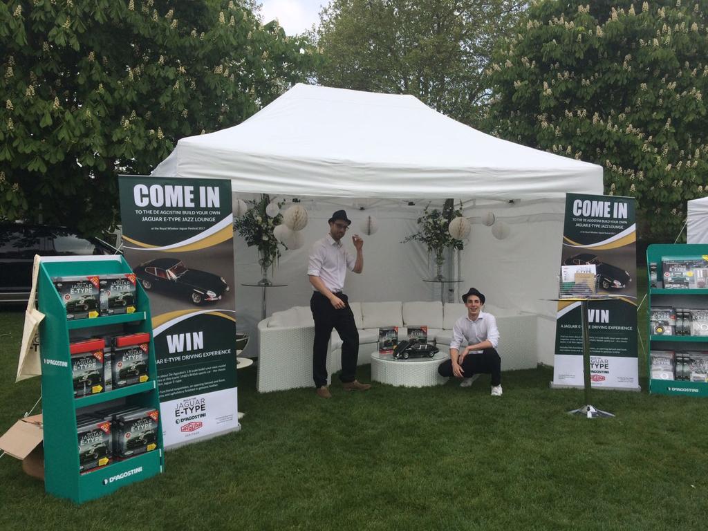 We're at the Royal Windsor Jaguar Festival today, come and say hello!