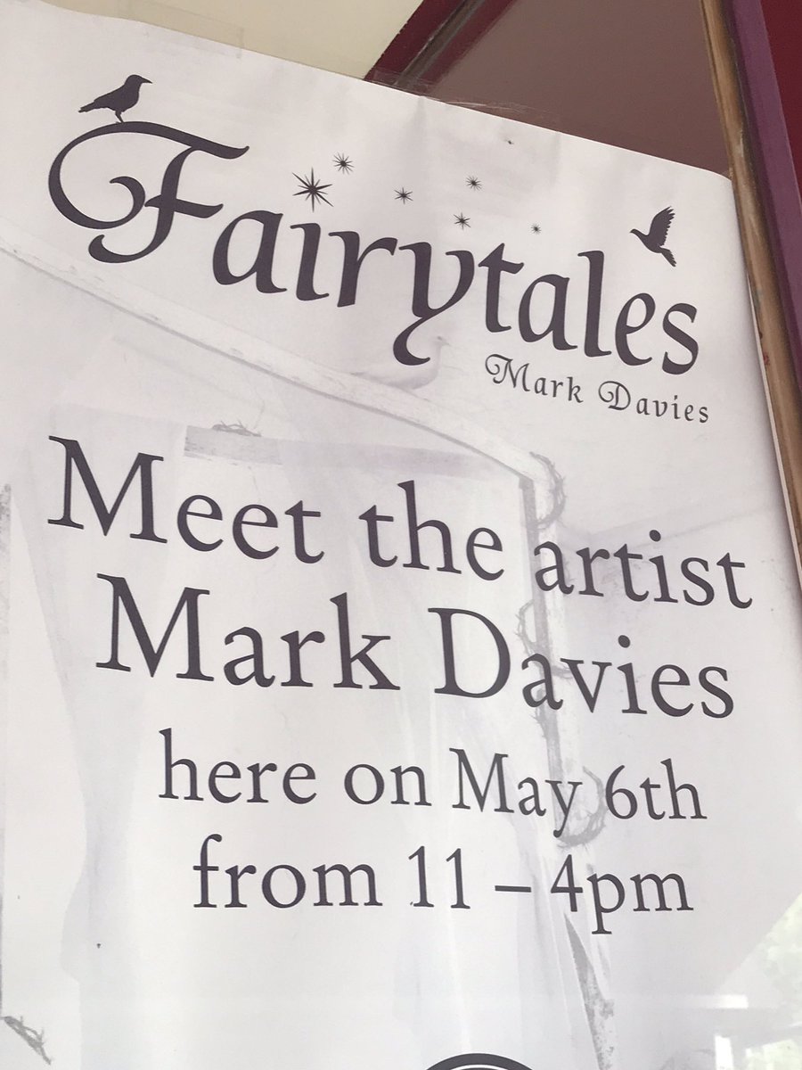 WISHBONE_ART's tweet photo. With @ImagesinFrames and @MarkDaviesArt until 4pm! #ThroughDarkness&Light #FairytalesShow https://t.co/FKldf2v8bv